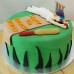 Sport - Cricket Classic Catch Cake (D,V)